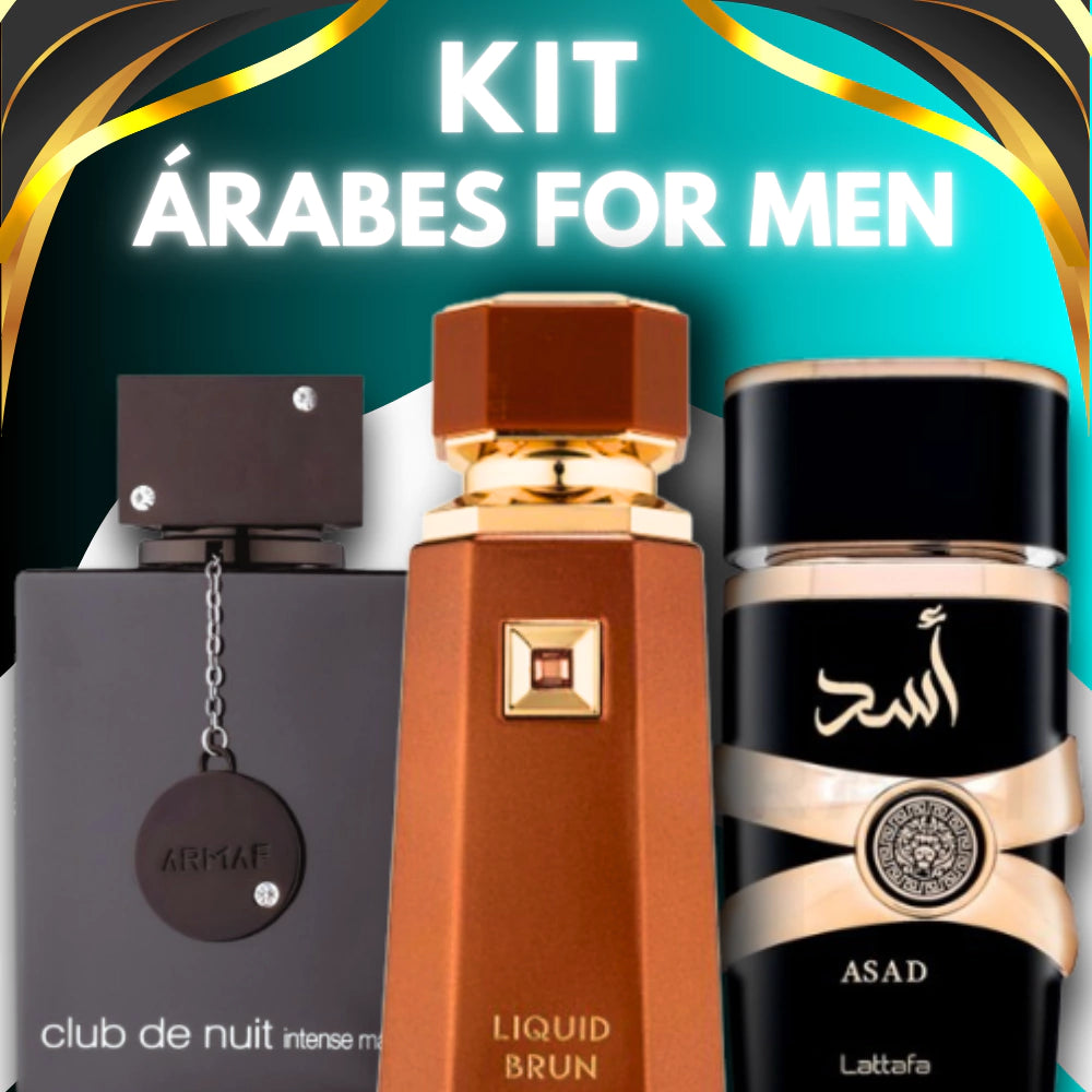 KIT ÁRABES FOR MEN 5ml