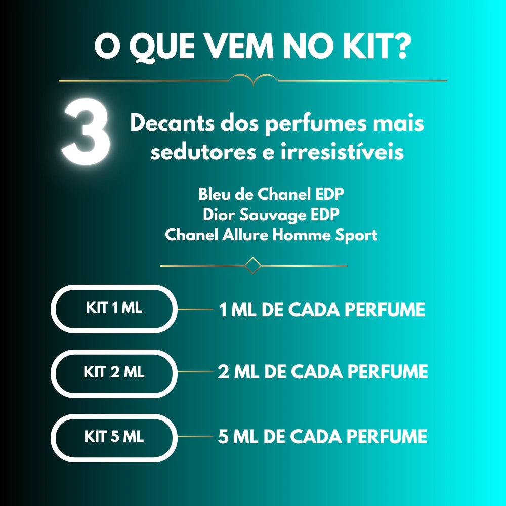 KIT REIS DOS ELOGIOS 10ml