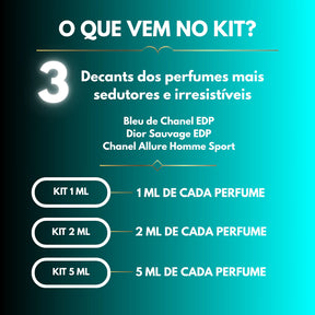 KIT REIS DOS ELOGIOS 10ml