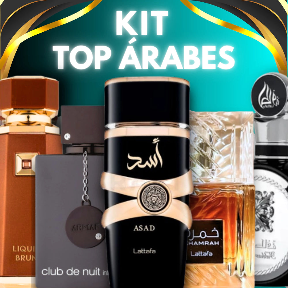 KIT TOP ÁRABES MASCULINO 5ml