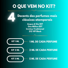 KIT CLÁSSICOS MASCULINO 5ml